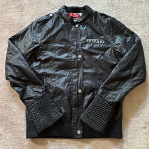 Ferrari Black Bomber Jacket